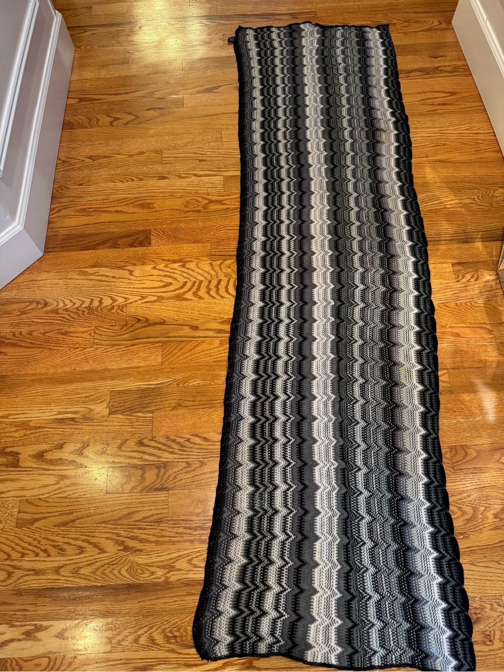 2/$12 🎩 🧣  SALE 
Elegant Black & Gray Knit Scarf Wrap